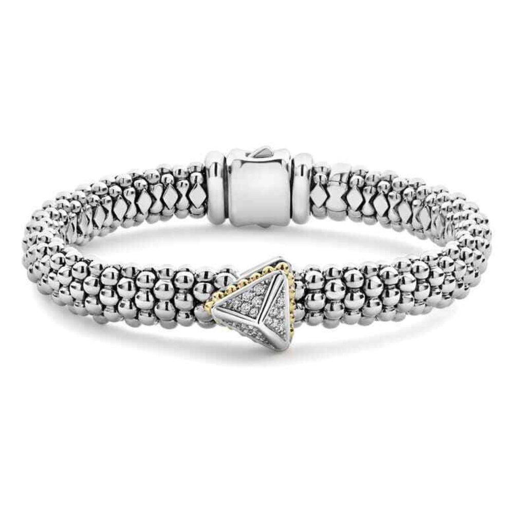NWT $1450 Lagos Daimond Pyramid Bracelet